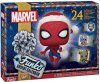 Набор подарочный Funko Advent Calendar: 24 Фигурки (24 Figures) Марвел Праздники 2022 (Marvel Holiday 2022) (62093) 4,5 см