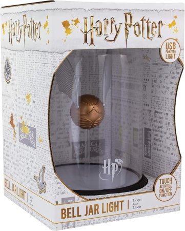  Светильник Paladone: Золотой снитч (Golden Snitch) Гарри Поттер (Harry Potter) (PP3906HPV5-035349) 20 см