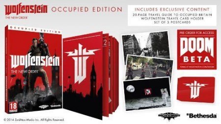   Wolfenstein: The New Order. Occupied Edition   (Special Edition)   (PS3)  Sony Playstation 3