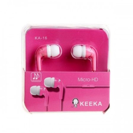 Наушники KEEKA KA-16, красные (PC) 