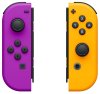 Набор из 2-х контроллеров Joy-Con Неоновый фиолетовый/Неоновый оранжевый (Switch) (OEM)