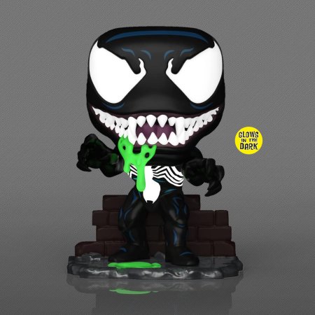 фигурки Фигурка Funko POP! Comic Covers: Веном светящийся (Venom (GW) (Exc)) Марвел (Marvel) ((10) 63743) 9,5 см