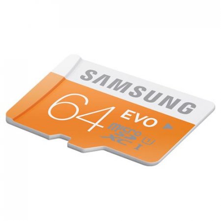 MicroSD   64GB Samsung EVO Class 10 UHS-I speed up to 48MB/s  . (MB-MP64DA/RU) (PC) 