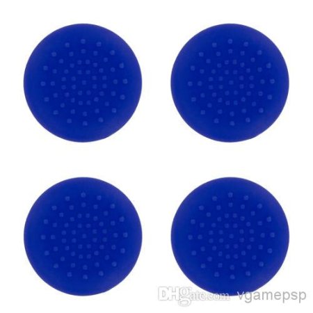  Накладки на стики геймпада Cover for Stick Silicon 4 in 1 Blue (Синие) 