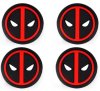 Накладки на стики для геймпада DualSense (GP5-1611) Дэдпул (Deadpool) (4 шт) (PS5)
