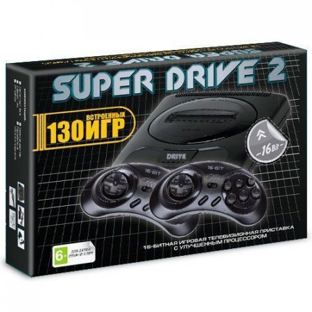   16 bit Super Drive 2 Classic (130  1) + 130   + 2  ()