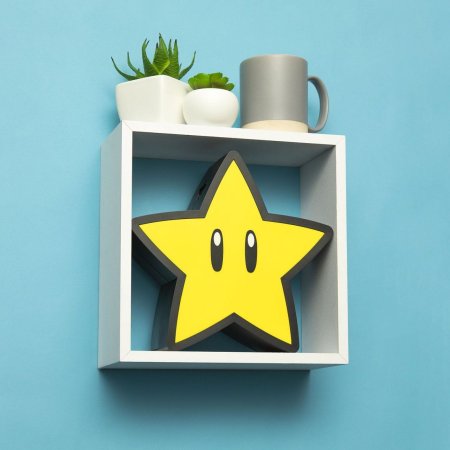  Светильник Paladone: Супер звезда (Super Star) Супер Марио (Super Mario) (PP5100NN) 25 см