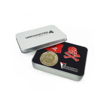 Набор значков Uncharted 4 Pin Set