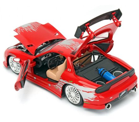  Jada Toys: 1993  -7 3-  (1993 Mazda RX-7 FD3S-Wide Body 1:24)  (The Fast and the Furious) (98338) 20  