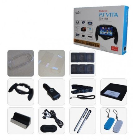 Набор аксессуаров 22 в 1 для PlayStation Vita (PS Vita)