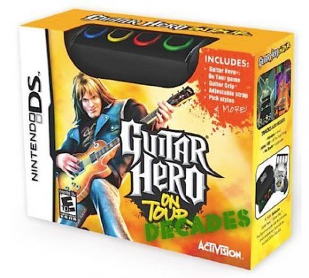  Guitar Hero: On Tour +  Frett Controller (DS)  Nintendo DS