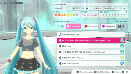 игра Fitness Boxing feat. Hatsune Miku (Switch) для Nintendo Switch