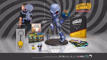Игра Destroy All Humans! Crypto-137 Edition Русская Версия (PS4) Playstation 4