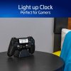  Часы/Будильник Paladone: Геймпад ПС4 ДуалШок (PS4 Dual Shock) Плейстейшн (Playstation) (PP4926PSV3) (35137) 17 см