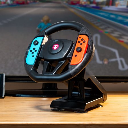 Держатель для контроллеров с настольным креплением Joy-Con в виде руля Numskull (Switch)