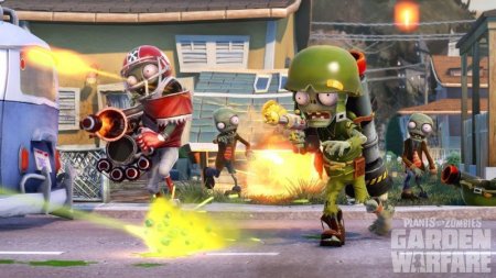 Игра Plants vs. Zombies: Garden Warfare (PS4) USED Б/У Playstation 4