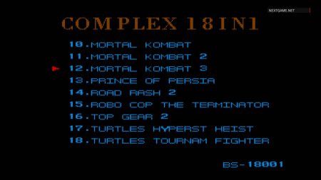   18  1  5 BS-18001 M K 1,2,3 / Prince of Persia / Lion King 2 / Boogerman   (16 bit) 