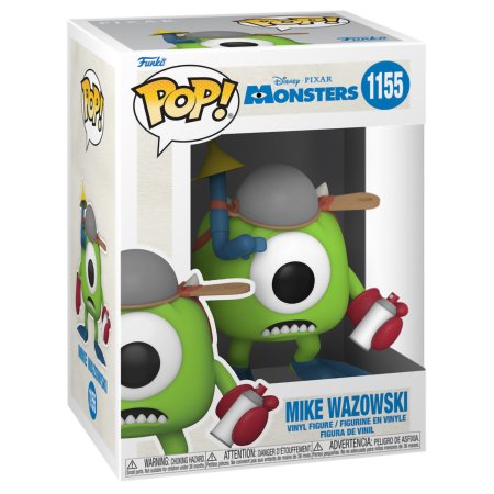 фигурки Фигурка Funko POP! Disney: Майк Вазовски в перчатках (Mike Wazowski with Mitts) Корпорация Монстров 20-ти летняя годовщина (Monsters Inc 20th) (57743) 9,5 см