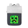  Пиксельный рюкзак Canvas Top Lid pixel Backpack WY-A005 Зеленый-желтый Рюкзаки
