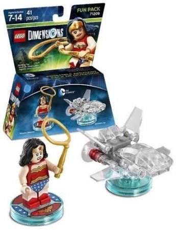 LEGO Dimensions Fun Pack DC Comics (Womder Woman, Invisible Jet) 