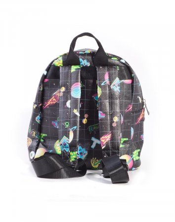  Difuzed: Rick and Morty All Over Sublimation Printed Ladies Backpack   