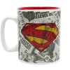  Набор ABYstyle: Супермен (Superman) ДС Комикс (DC Comics) (Кружка + Брелок + Значки) (ABYPCK074)