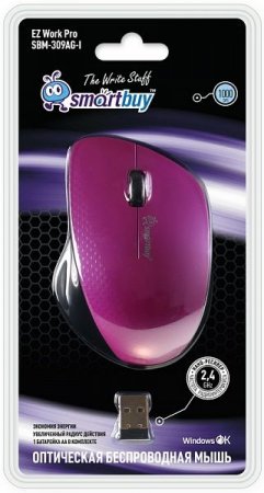Мышь беспроводная Smartbuy 309AG, белая (PC) 