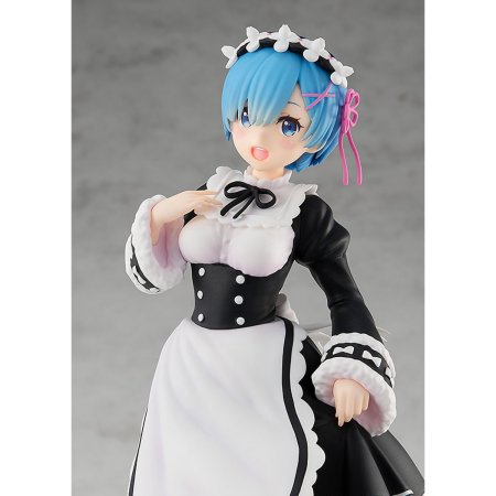 Фигурка Good Smile Company Pop Up Parade: Рем (Rem) Жизнь с нуля в альтернативном мире (Re:ZERO Starting Life in Another World Ice Season Ver.) (4580416942881) 17 см 