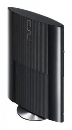   Sony PlayStation 3 Super Slim (500 Gb) Black () + GTA5 + Far Cry 3 USED / Sony PS3