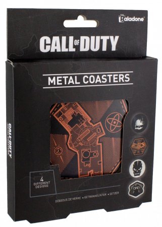     Paladone:    (Call of Duty) (Tin Coasters) (PP4077COD) 4 