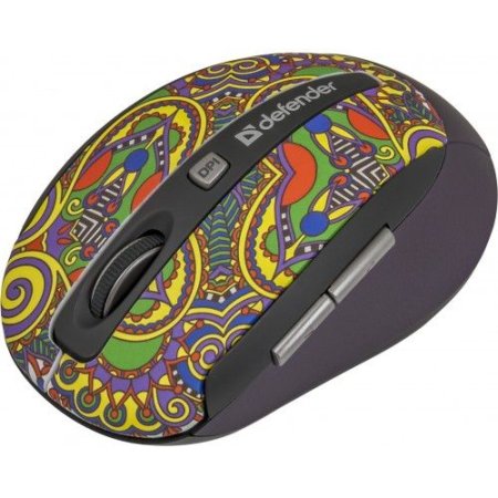 Мышь беспроводная DEFENDER To-GO MS-585 Nano, Fiesta (PC) 