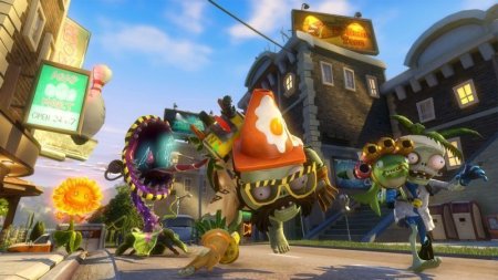 Игра Plants vs. Zombies: Garden Warfare (PS4) USED Б/У Playstation 4