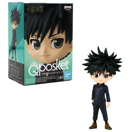 Фигурка Banpresto Q posket: Фушигуро Мегуми Вол.1 (Megumi Fushiguro Vol.1) Магическая битва (Jujutsu Kaisen) (0045557128029) 13 см 