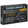 Игровая приставка 16 bit Super Drive 2 Classic (130 в 1) + 130 встроенных игр + 2 геймпада (Черная)