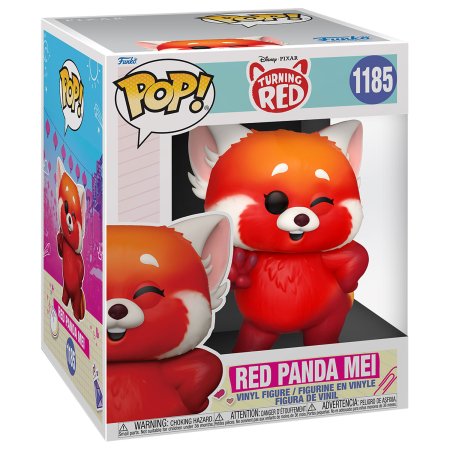 фигурки Фигурка Funko POP! Bobble: Красная Панда Мэй (Red Panda Mei) Дисней: Я краснею (Disney Turning Red) ((1185) 61532) 15 см
