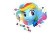  Светильник 3D 3DLightFX: Май Литл Пони: Рейнбоу Дэш (My Little Pony: Rainbow Dash)