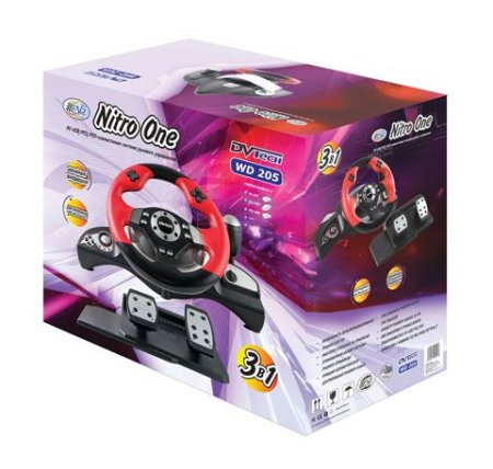 Руль DVTech WD205 Nitro One (PS2) для Sony PS2