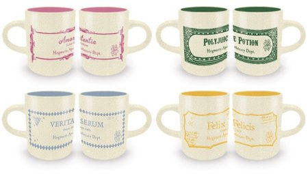 Набор кружек для кофе Pyramid: Гарри Поттер (Harry Potter) Коллекция зелья (Potions Collection) (Espresso Mug Sets GP85263) 4 шт