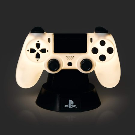  Лампа/Светильник/Ночник Paladone Icons: ПС4 Дуалшок #002 (PS4 Dualshock #002) Плейстейшен 4-го поколения (4TH Gen Playstation) (PP6398PSV3) (031237) 14 см