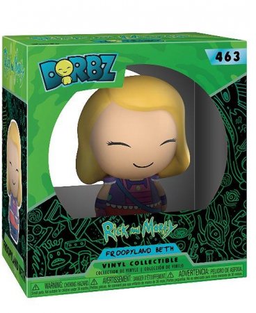  Funko Action Figures:    (Rick and Morty)   (Froopyland Beth) (30645) 8 
