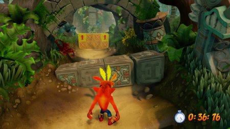игра Crash Bandicoot N. Sane Trilogy (Switch) USED Б/У для Nintendo Switch