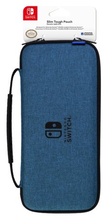 Чехол-сумка Hori Slim Tough Pouch (NSW-811U) (Blue) Синий (Switch OLED)