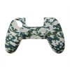  Защитный силиконовый чехол Controller Silicon Case для геймпада Sony Dualshock 4 Wireless Controller (Камуфляж Белый/Зеленый/Синий) (PS4) 