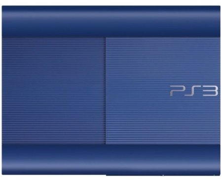 Игровая приставка Sony PlayStation 3 Super Slim (500 Gb) Rus Blue + Дополнительный контроллер синий Sony PS3
