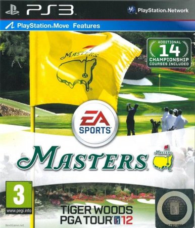   Tiger Woods PGA Tour 12: The Masters  PlayStation Move (PS3) USED /  Sony Playstation 3