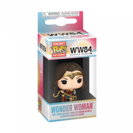   Funko Pocket POP! Keychain: - 84 (Wonder Woman 84) - (Wonder Woman) (46699-PDQ) 4 