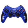 Геймпад беспроводной OXION OGPW03BL, синий PC/PS3  