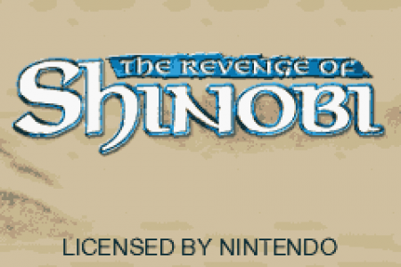   (The Revenge of Shinobi)   (GBA)  Game boy