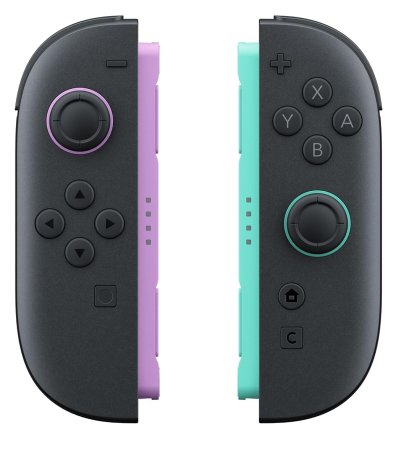 Набор из 2-х контроллеров Joy-Con 2 Фиолетовый/Зеленый (Purple/Green) Оригинал (Switch 2)