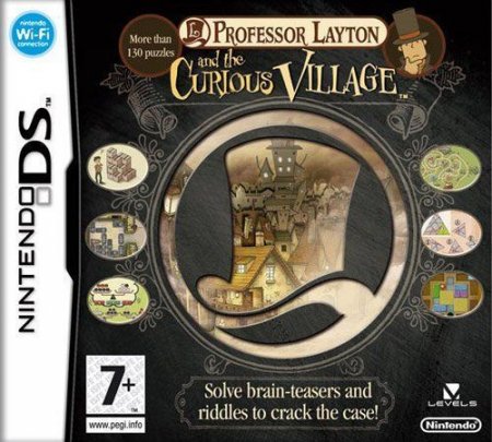  Professor Layton and the Curious Village (Mysterious Town) (DS)  Nintendo DS